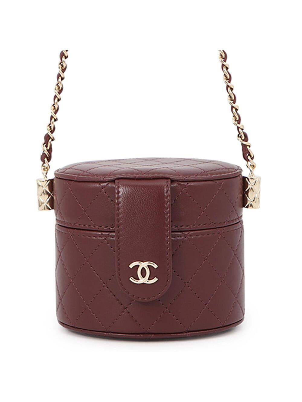 Chanel Cc Allure Vanity Case With Chain #287634C25B